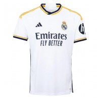 Camisa de Futebol Real Madrid Aurelien Tchouameni #18 Equipamento Principal 2023-24 Manga Curta